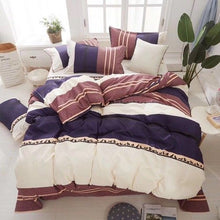 Load image into Gallery viewer, Three Colors Vintage Pillow And Duvet Cover
